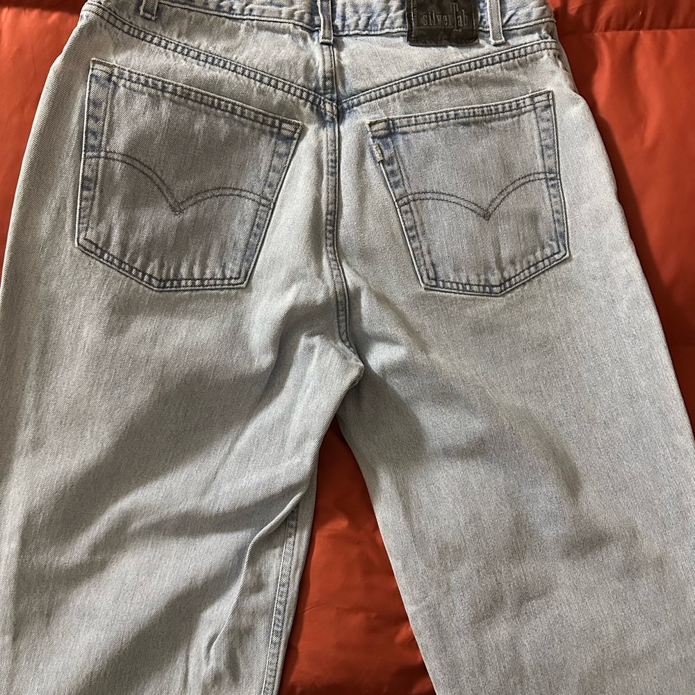 Levi's Light blue loose Fit Silver tab jeans in mint condition 👖